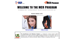 Desktop Screenshot of mcrprogram.com