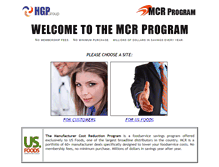 Tablet Screenshot of mcrprogram.com